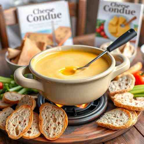 Classic Swiss Cheese Fondue - Smooth & Easy Recipe